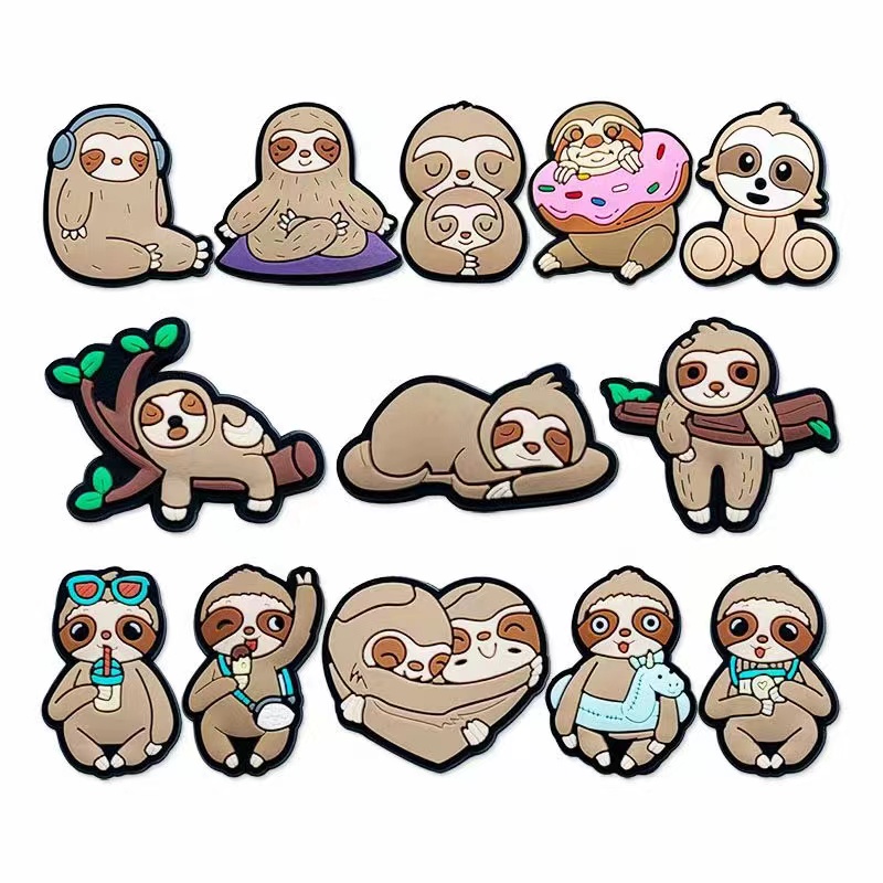 Croc Style Clog - New Arrivals Cute Sloth Shoe Charms