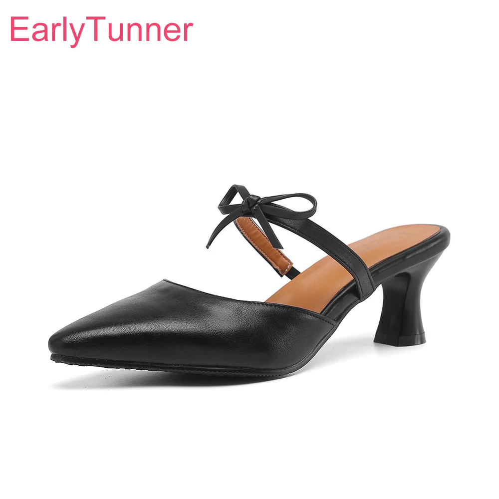 Women'S Shoes Big Feet - New Summer Fashion Black Apricot Women