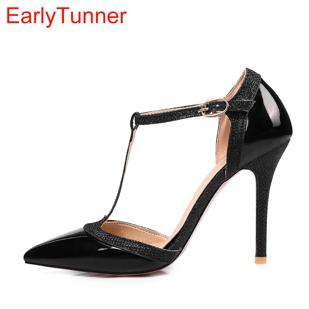 Women Shoes Black - Brand New Summer Sexy Red Apricot