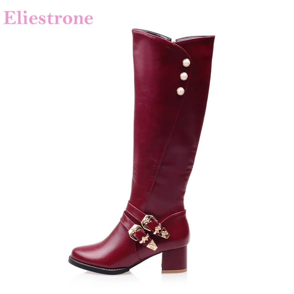 Women'S Shoes Big Feet - Brand New Fashion Red Black Women