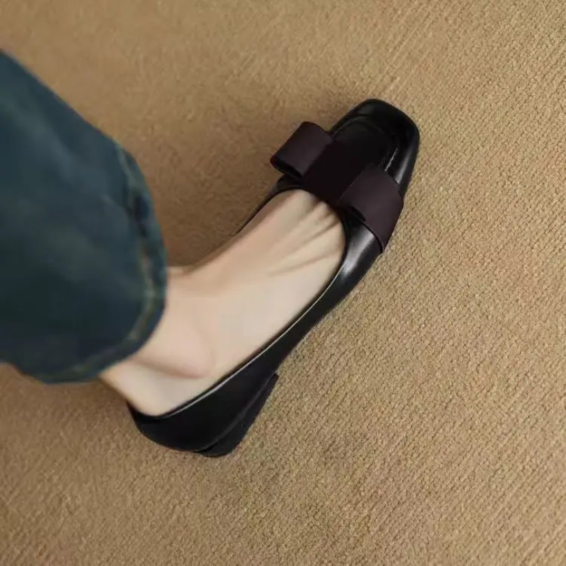 Flat Shoes Women Low Heel Pump - Loafer Flat Women ulasan dan harga