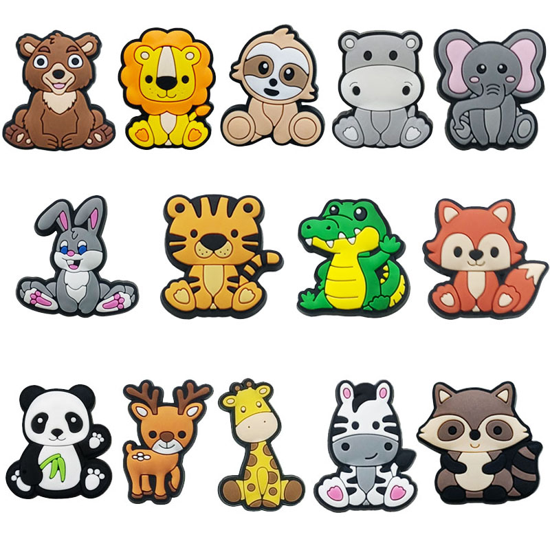 Cute Animals Panda Lion Shoe C - Croc Style Clog ulasan dan harga