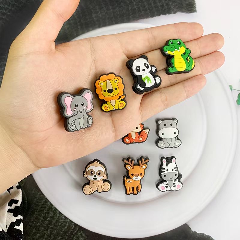 Cute Animals Panda Lion Shoe C - Croc Style Clog ulasan dan harga