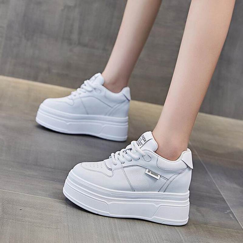 9CM Genuine Leather NEW Brand  - Women Shoes Running ulasan dan harga