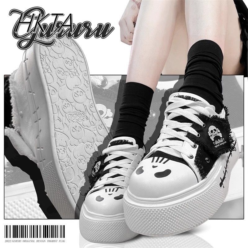 Y2k Subculture Cute Print Girl - Women'S Shoes Y2K ulasan dan harga