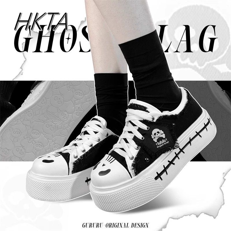 Y2k Subculture Cute Print Girl - Women'S Shoes Y2K ulasan dan harga