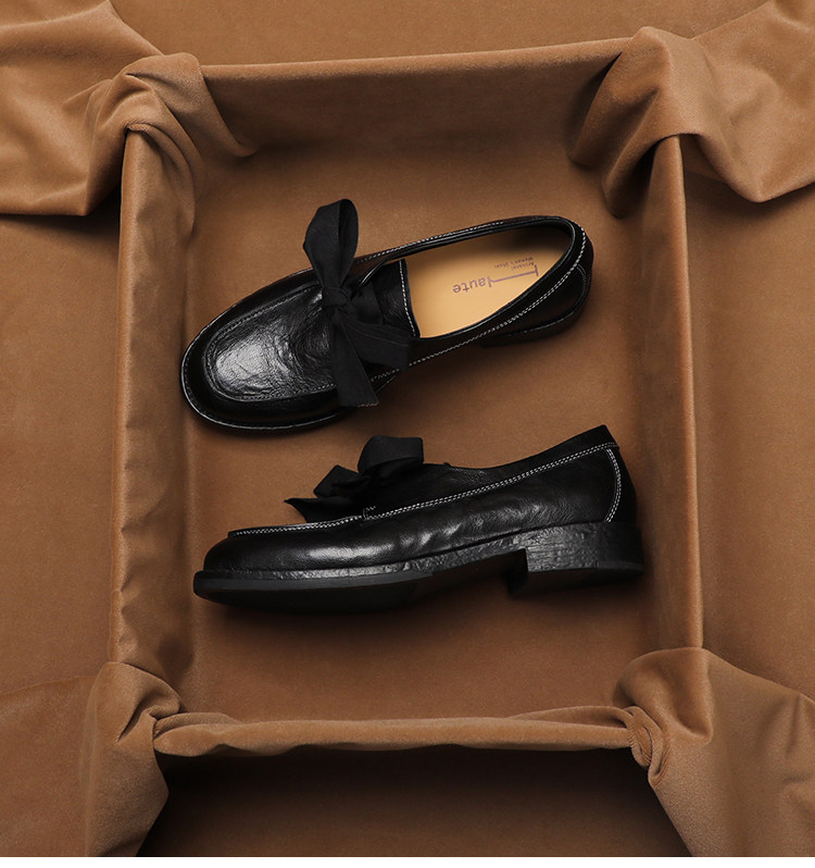 SHOEBOX ‌Vintage British-Style - Loafer Flat Women ulasan dan harga