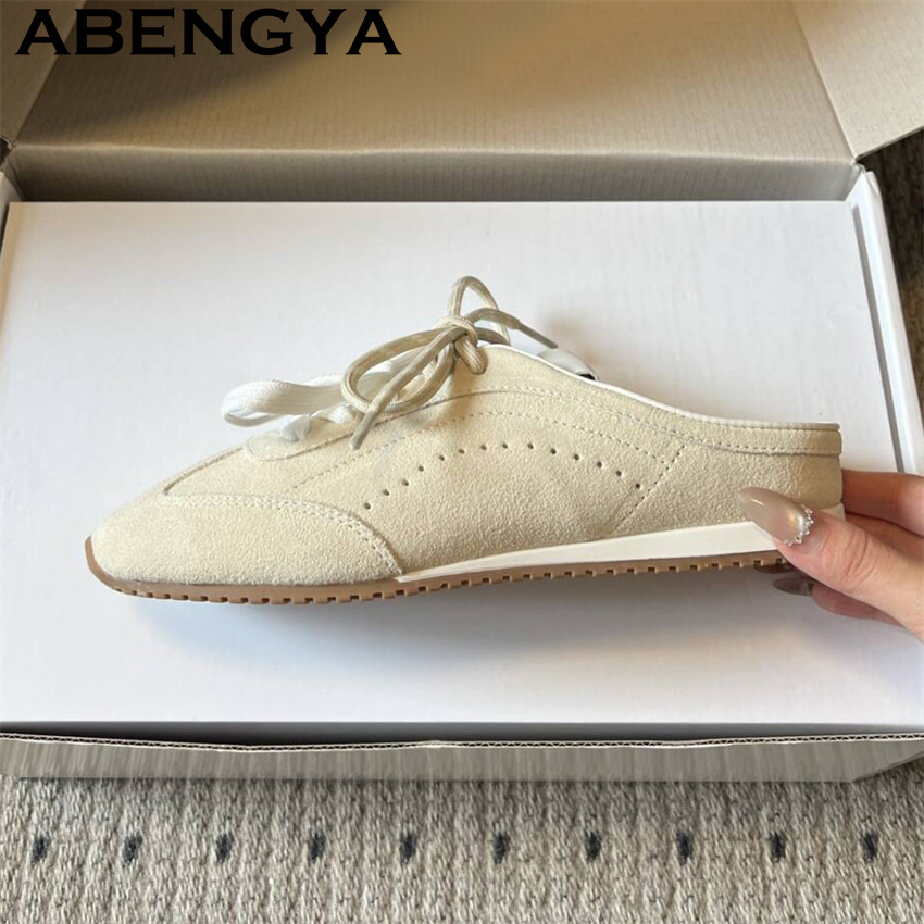 Women's Lace Up Casual Flat Sl - Women Shoes Running ulasan dan harga