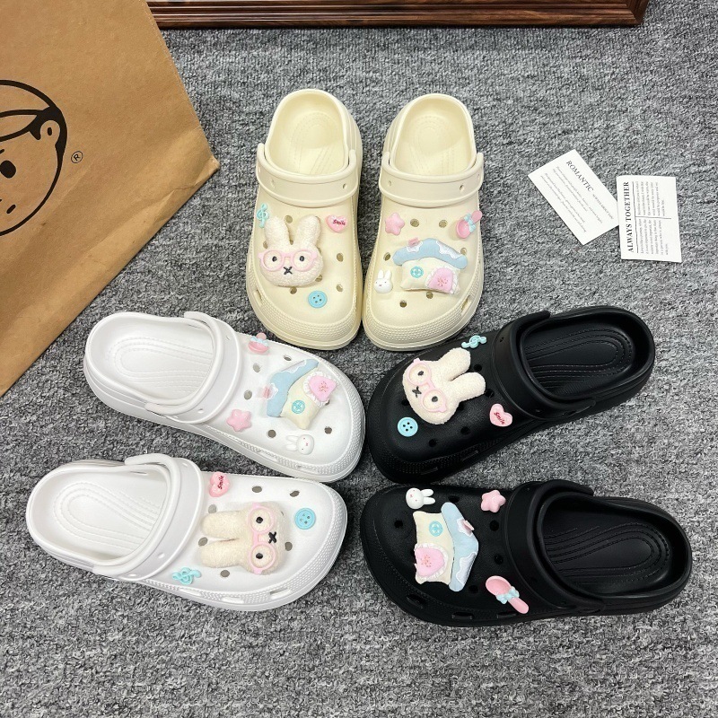 Cute Miffy House Shoe Charms D - Croc Style Clog ulasan dan harga