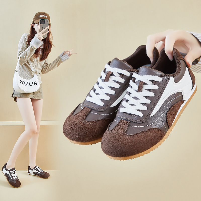 Women's leather sports shoes,  - Women Shoes Running ulasan dan harga