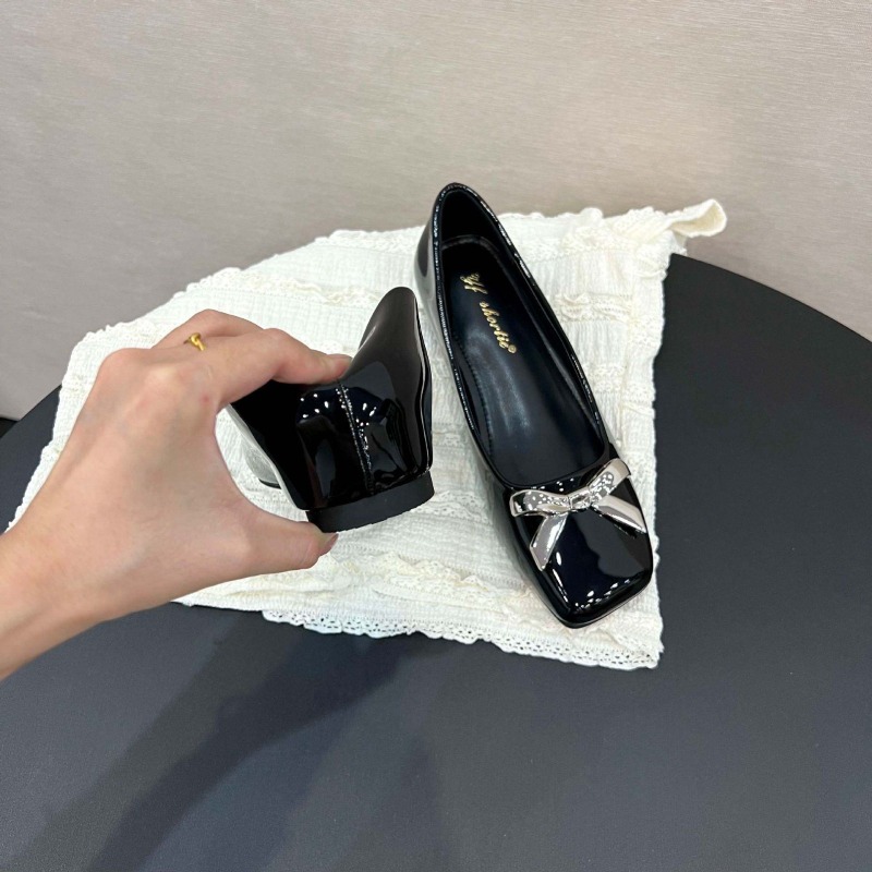 Art Style Bow Flat Shoes Women - Loafer Flat Women ulasan dan harga