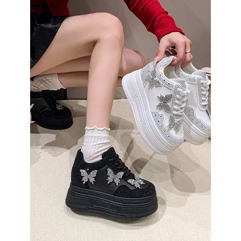 7CM Air Mesh Microfiber Leathe - Mesh Sneaker Women ulasan dan harga