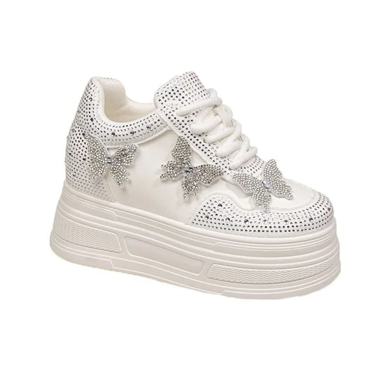 7CM Air Mesh Microfiber Leathe - Mesh Sneaker Women ulasan dan harga