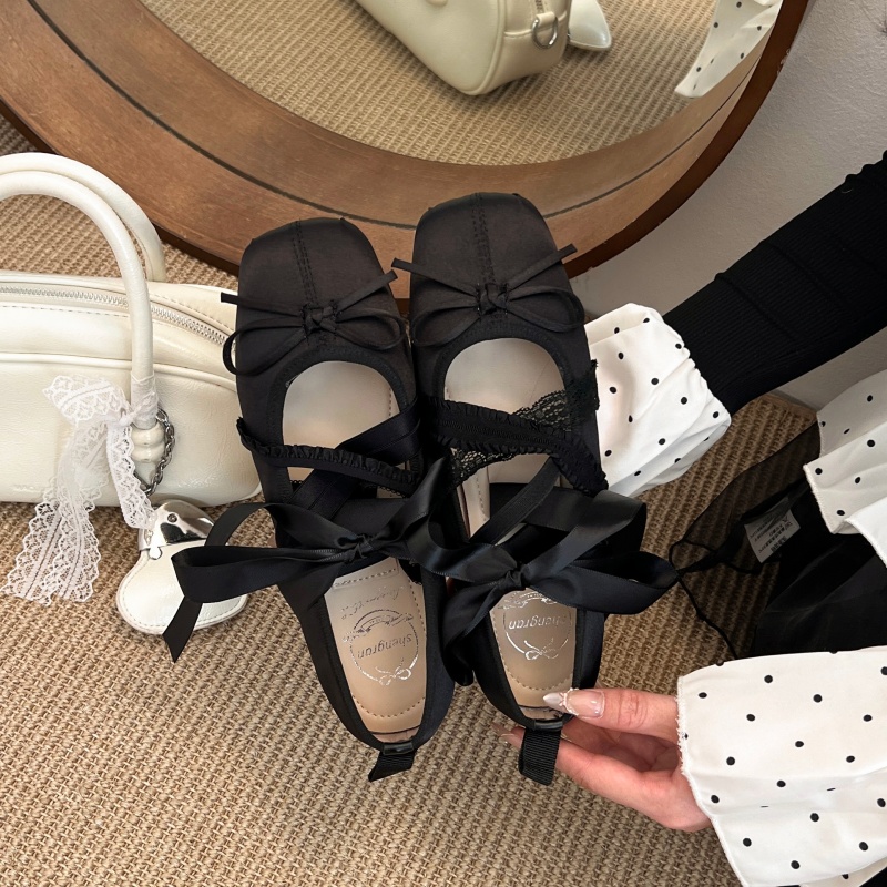 New Spring Comfortable Lace-up - Loafer Flat Women ulasan dan harga