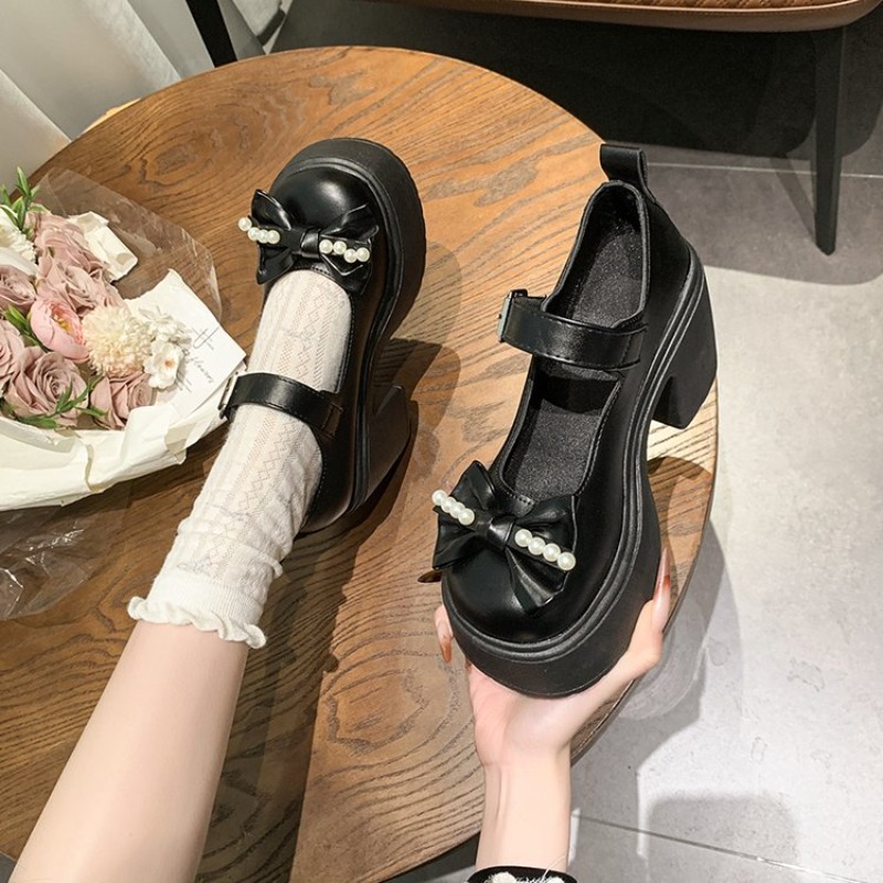 2026 Lolita Shoes Black Super  - Women Shoes Black ulasan dan harga