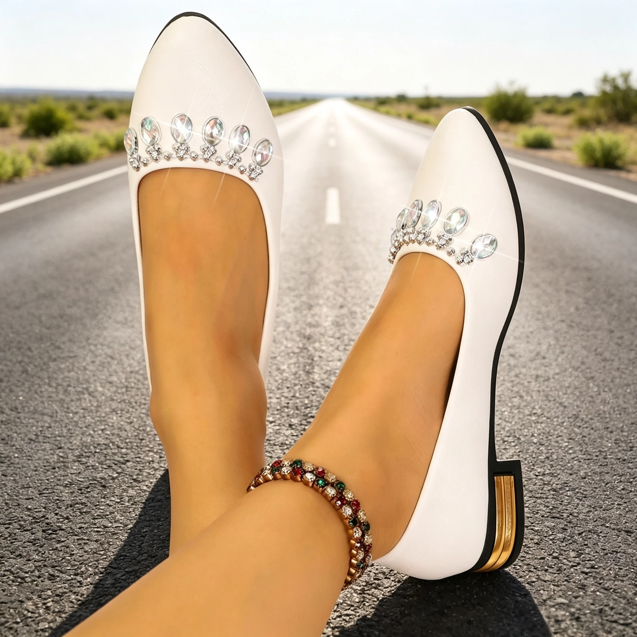 Women Flats Pointed Toe Ballet - Loafer Flat Women ulasan dan harga