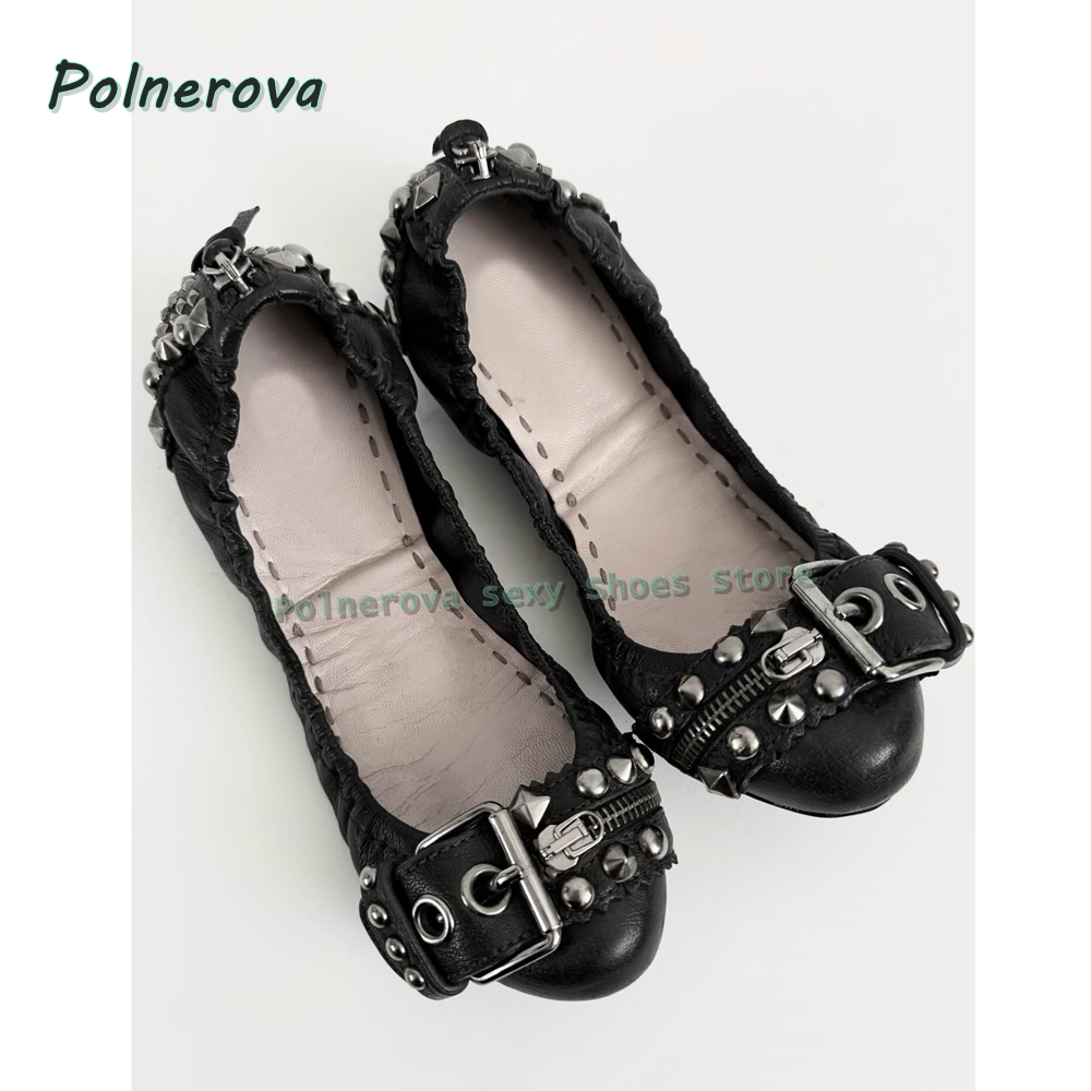 Rivet Belt Buckle Mary Jane Sh - Women'S Shoes ulasan dan harga
