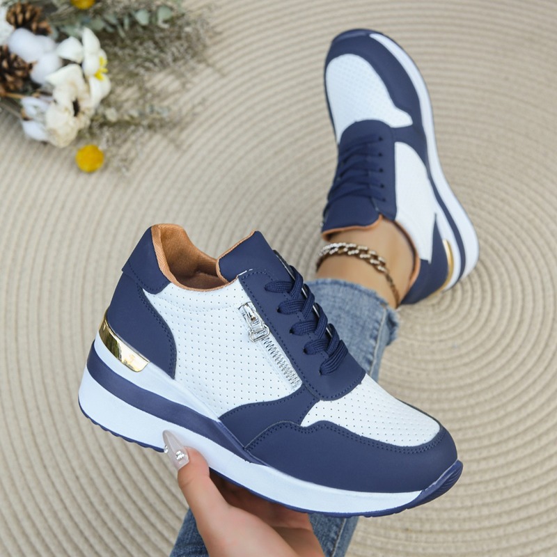 Women Sneakers Thick Sole Buil - Women'S Shoes Casual Sneakers ulasan dan harga
