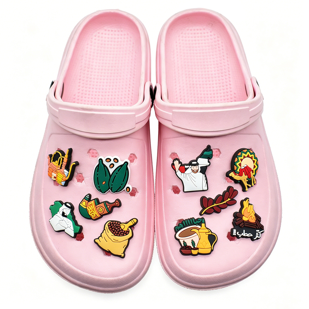 6-26Pcs Middle East Saudi Styl - Croc Style Clog ulasan dan harga