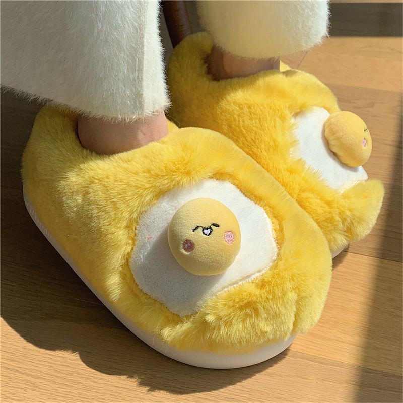 New Cute Fried Egg Shaped Plus - Women Shoes Winter ulasan dan harga