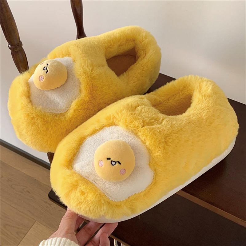 New Cute Fried Egg Shaped Plus - Women Shoes Winter ulasan dan harga