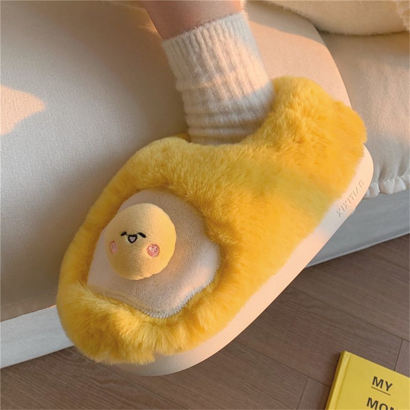 New Cute Fried Egg Shaped Plus - Women Shoes Winter ulasan dan harga