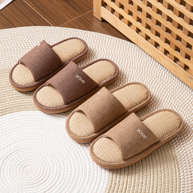 Linen Platform Women's Slipper - Loafer Flat Women ulasan dan harga