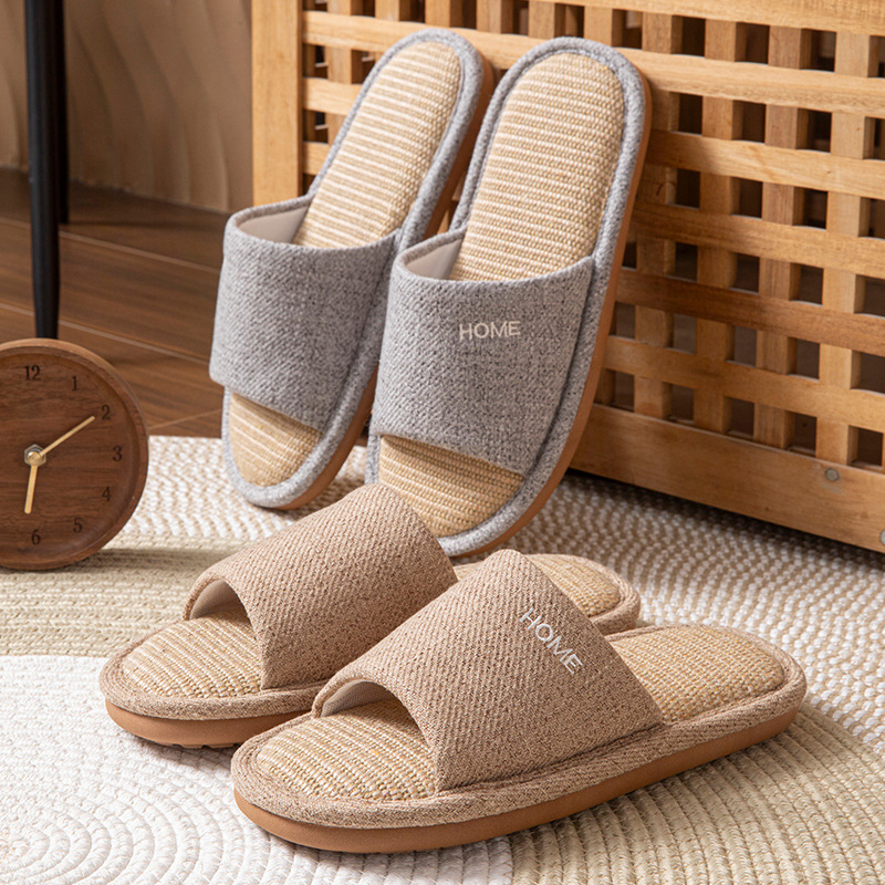 Linen Platform Women's Slipper - Loafer Flat Women ulasan dan harga