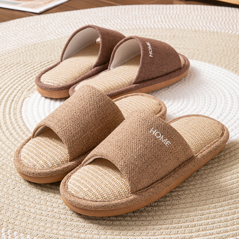 Linen Platform Women's Slipper - Loafer Flat Women ulasan dan harga
