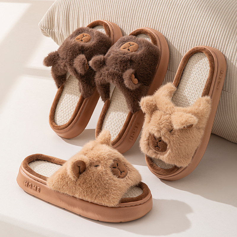 Hemp Cartoon Women's Slippers  - Loafer Flat Women ulasan dan harga