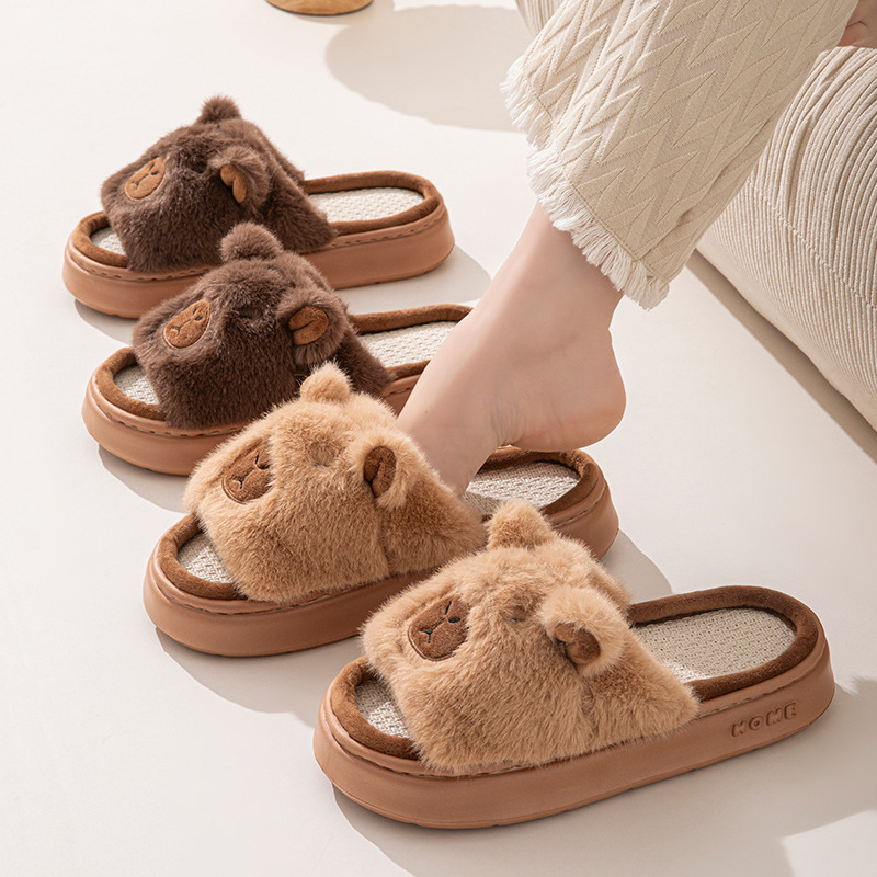 Hemp Cartoon Women's Slippers  - Loafer Flat Women ulasan dan harga