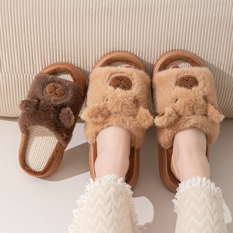 Hemp Cartoon Women's Slippers  - Loafer Flat Women ulasan dan harga