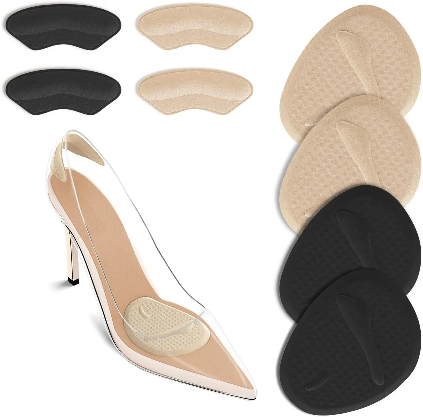 2 Sets Heel Pads, Ball of Foot - Women'S Shoes ulasan dan harga