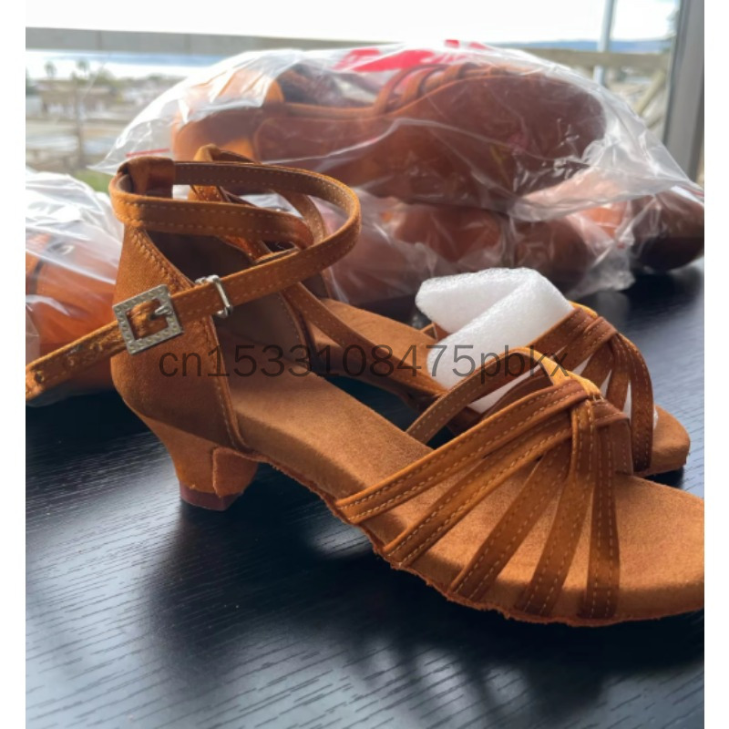 Adult Kind Satin Latin Dance S - Women Shoes Kinds ulasan dan harga