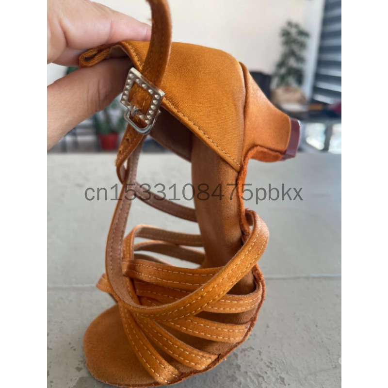 Adult Kind Satin Latin Dance S - Women Shoes Kinds ulasan dan harga