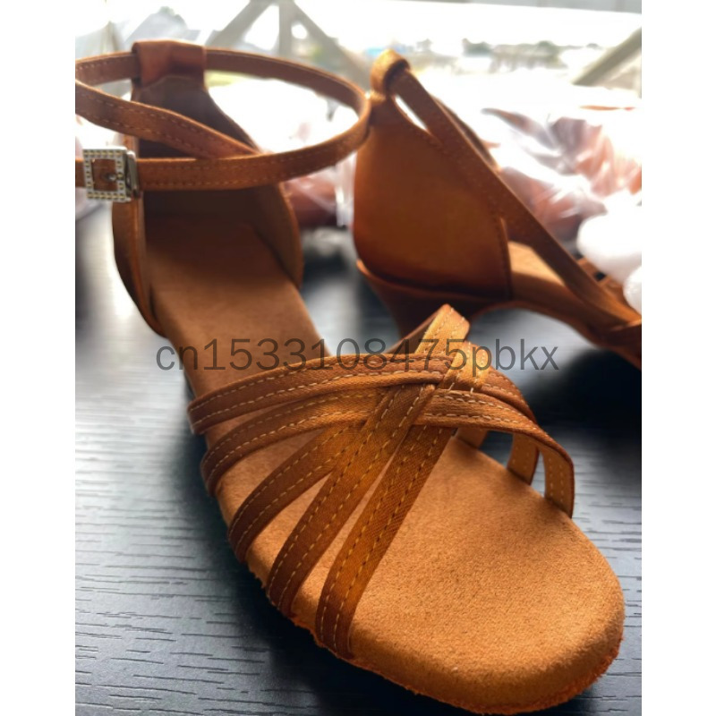 Adult Kind Satin Latin Dance S - Women Shoes Kinds ulasan dan harga